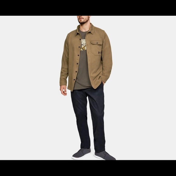 ua buckshot fleece shirt